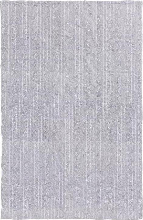 Actual product image Picknickdecke Ankisa 190 x 130 cm - Terrakotta / Weiss