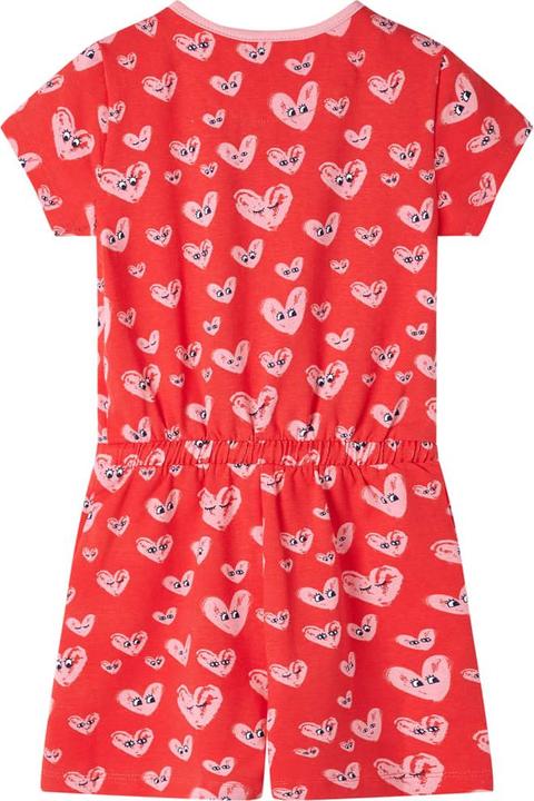Produktbild VidaXL Kinder-Spielanzug Rot 128,Material: 95 % Baumwolle. 5 (128)