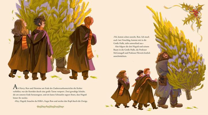 Productafbeelding Weihnachten in Hogwarts (Duits, Ziyi Gao, J.K. Rowling, 2024)