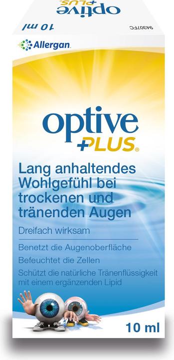 Produktbild Optive Plus Augen-Pflegetropfen Fl (10 ml, 10 ml Augentropfen)