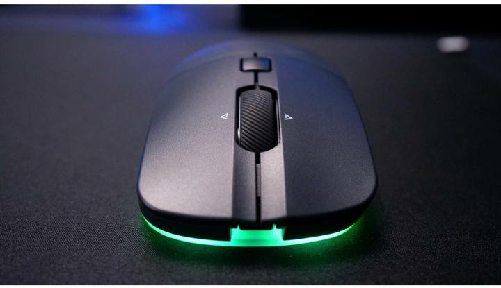 Actual product image CHERRY xtrfy M50 Black Wireless Mouse (Wireless, Cable)