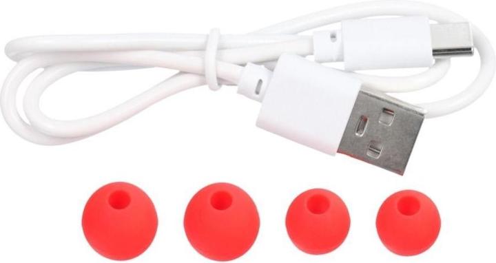 Produktbild Jellie Monster Kabelgebundene Kopfhörer Jellico drahtlose Ohrhörer bluetooth TWS YLFS-06BT rot