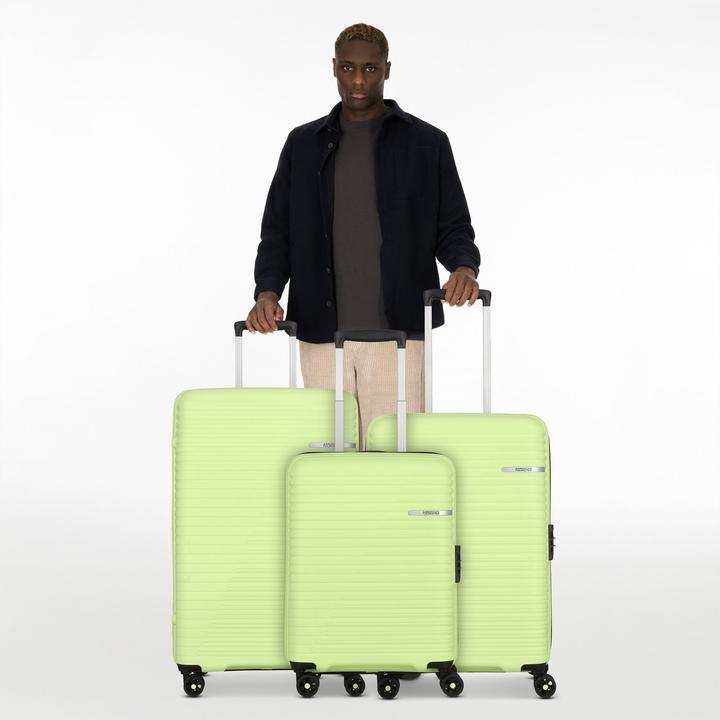 Image du produit American Tourister Liftoff 4 Rollen Kofferset 3-teilig mit Dehnfalte (208 l, XL (à partir de 115l))