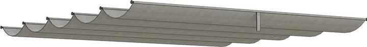 Produktbild Siena Garden Pergola Faltdach silbergrau