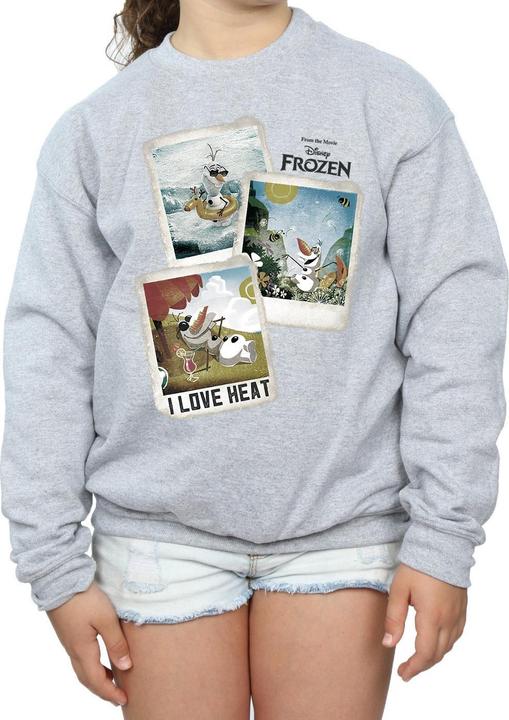 Produktbild Disney Frozen Olaf Polaroid Sweatshirt Mädchen (152, 158)