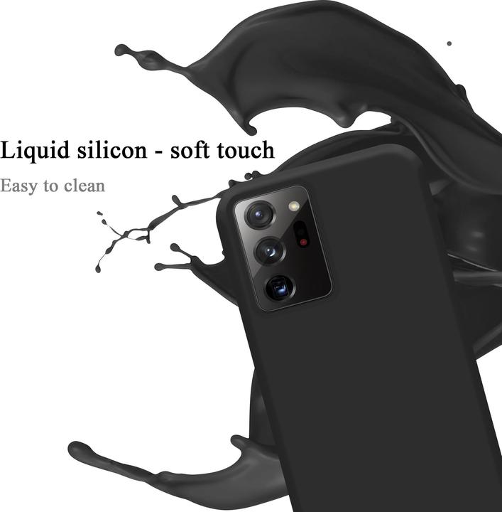 Immagine prodotto Cadorabo Copertura della cassa del silicone liquido TPU (Samsung Galaxy Note 20 Ultra)