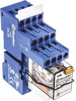 Image du produit Finder Interface relais 2RT, 7A, bob 230V c.a