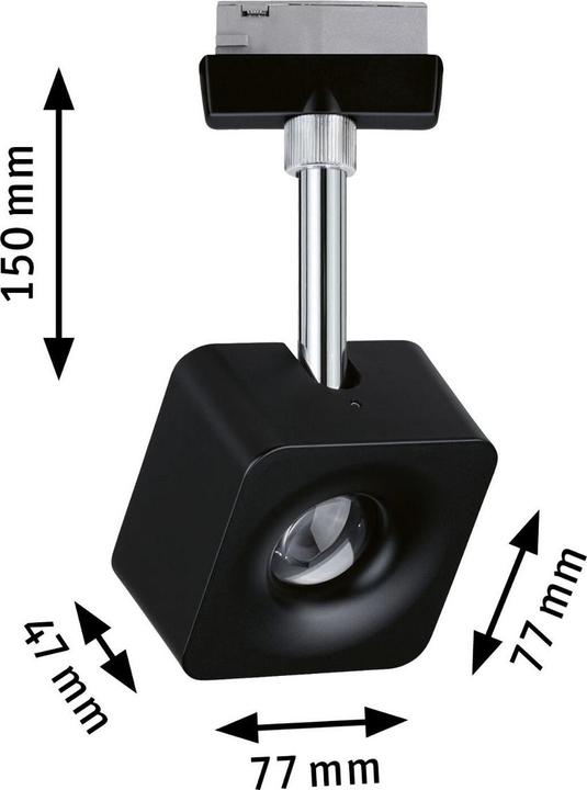 Produktbild Paulmann URail Spot Cube (770 lm)