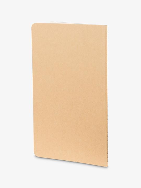 Actual product image Moleskine Cahier Large Set of 3 (130 x 210 mm, Plain, Soft cover)