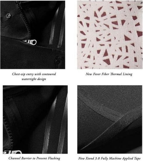 Produktbild Vissla Neoprenanzug High Seas II Zipfree (3/2 mm, XL)