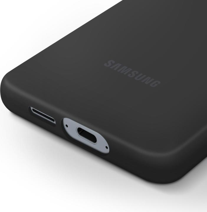 Actual product image Samsung Silicone Case A55 Black (Samsung Galaxy A55)