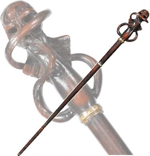Actual product image Noble Collection Harry Potter Wand Death Eater Version 3 (Character Editio