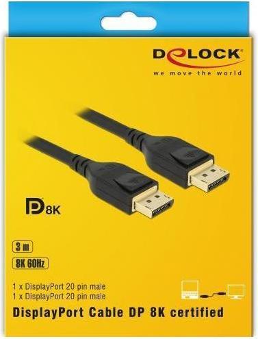 Productafbeelding Delock DisplayPort - DisplayPort (3 m, DisplayPort)