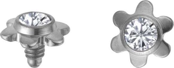 Produktbild Bijouteria Dermal-Anchor Aufsatz (Kristall, Titan)
