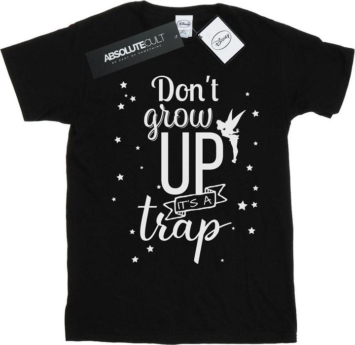 Immagine prodotto Disney Tinker Bell Don't Grow Up Maglietta Ampia Donna (XL)