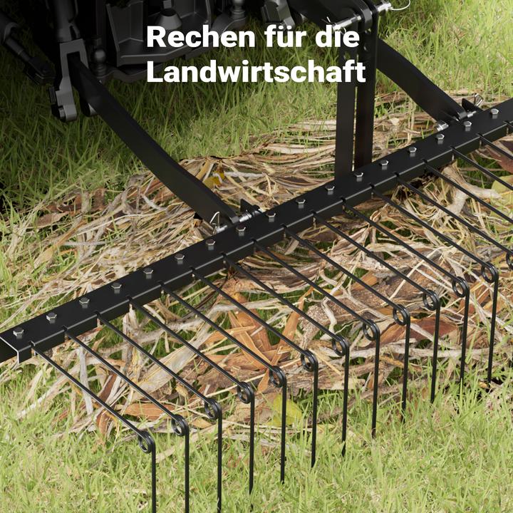 Image du produit Wiltec Scarificateur 183cm pour tondeuse autoportée Aérateur Entretien de la pelouse Tracteur de pelouse (Tracteur de pelouse)