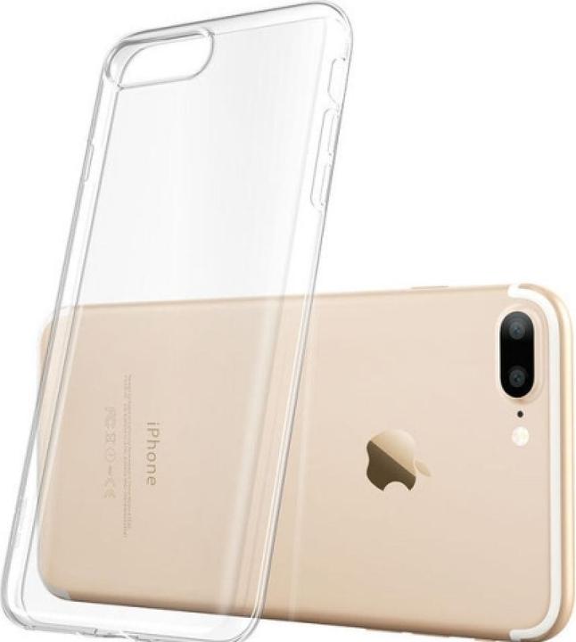 Actual product image Screenguard Apple iPhone 8 Plus Flexible TPU Clear Case (Apple iPhone 8 Plus)