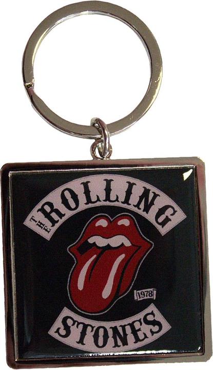 The Rolling Stones Tour '78 Schlüsselanhänger Mit Rand