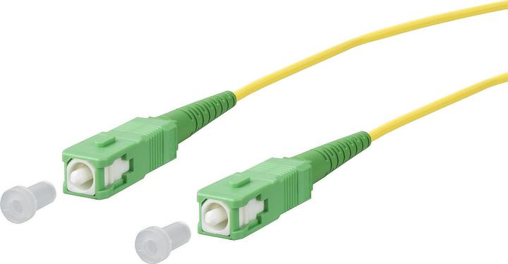 Metz Connect LWL-Patchkabel Singlemode OS2 (LSOH, CAT6, 1 m)