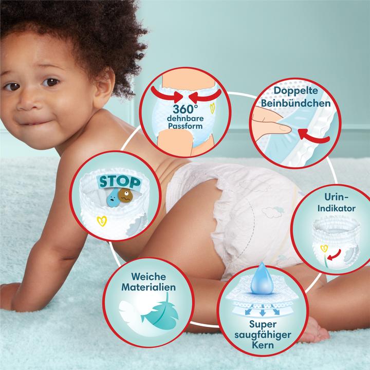 Immagine prodotto Pampers Premium Protection Pants (Dimensione 6, Pacco trasportabile, 27 Pezzo/i)