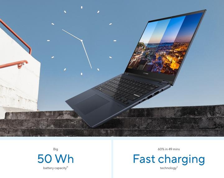 Produktbild ASUS Vivobook S14 Flip (14", Intel Core i7-13700H, 16 GB, 1000 GB, CH)