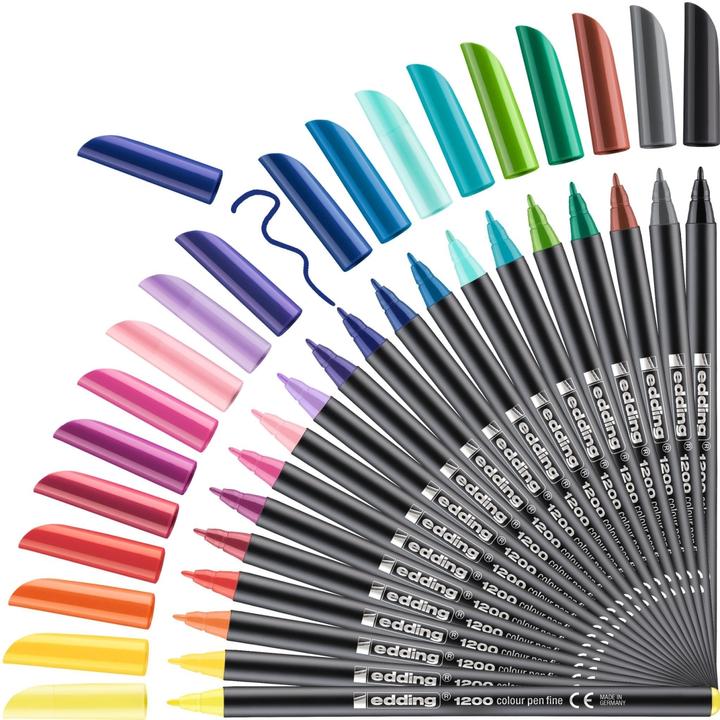 Actual product image Edding Pin (Multicoloured, 20 x)