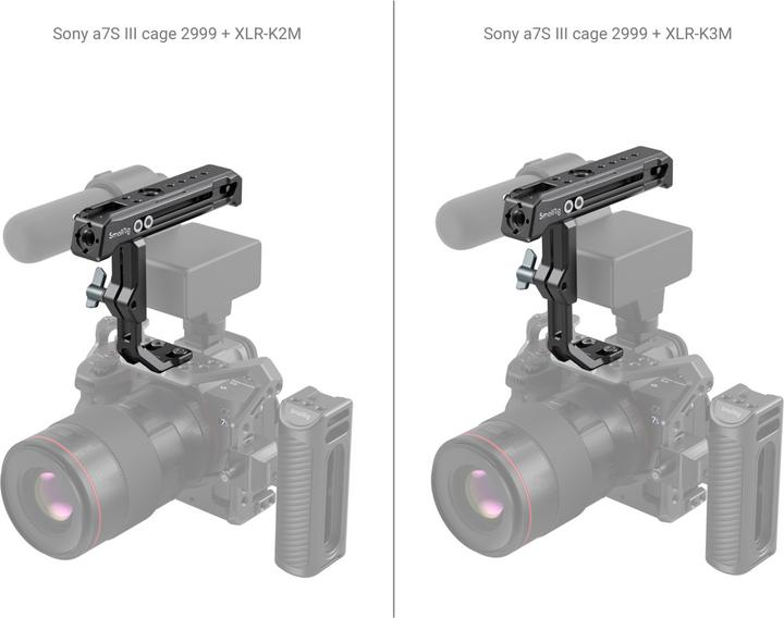 Image du produit SmallRig Poignée supérieure pour adaptateur Sony XLR-K1M / K2M / K3M et Panasonic DMW-XLR1 3082