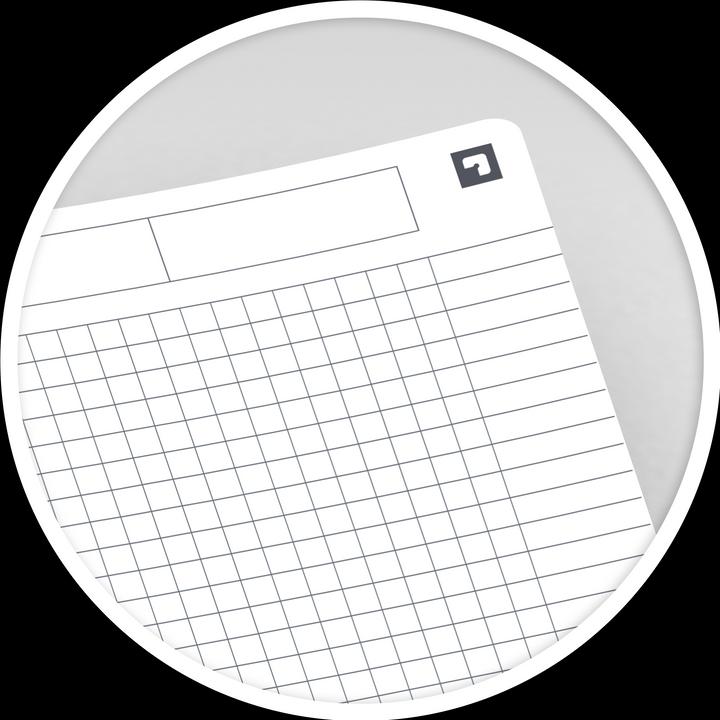 Actual product image Oxford Essentials A4 Soft Card Twin-wire Notebook 5mm Squares 180 Pages Black SCRIBZEE® Compatible (A4, Checked)