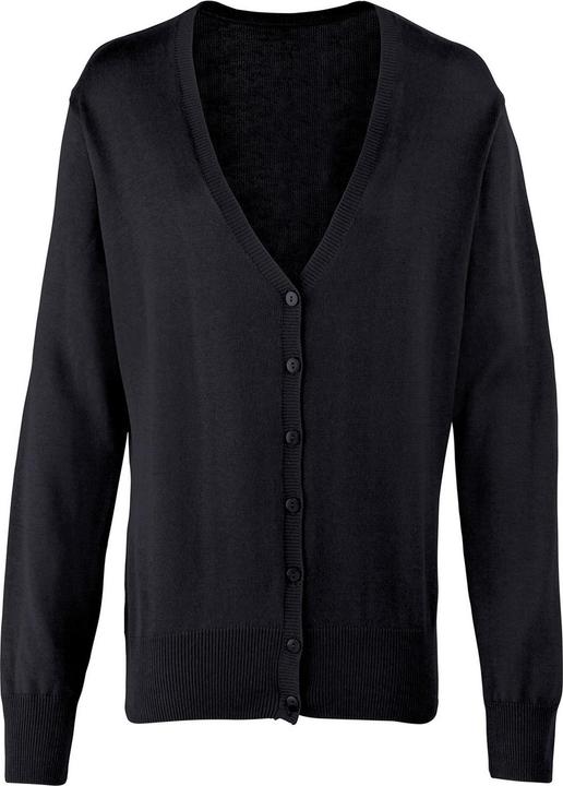 Actual product image Premier Womens/Ladies Cotton Acrylic V Neck Cardigan (36 D)