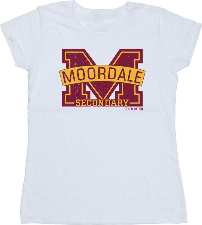 Produktbild Netflix Sex Education Moordale Cracked M Logo 2 TShirt (XXL)