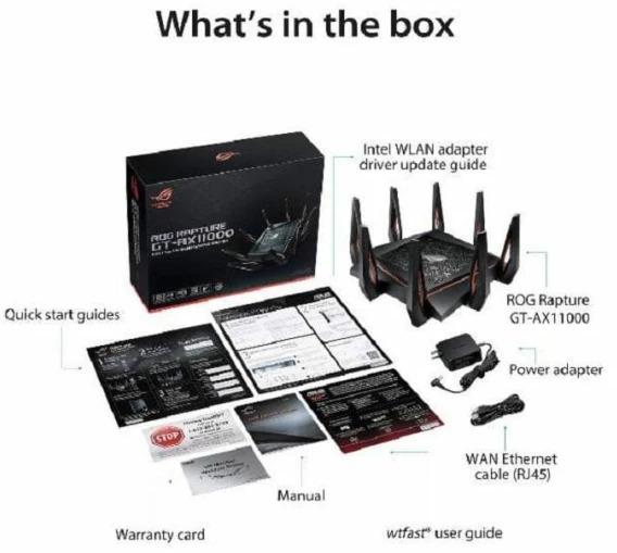 Produktbild ASUS GT-AX11000 Gaming ROG Rapture