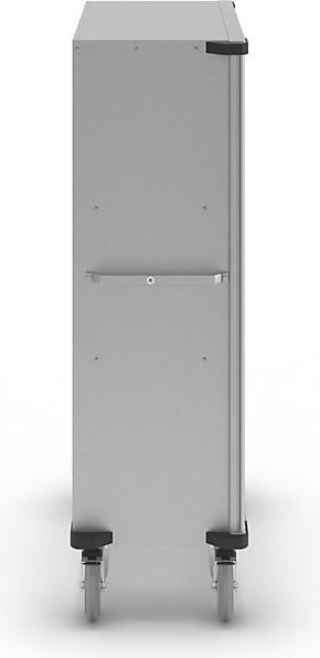 Immagine prodotto kaiserkraft Armadietto mobile, 3 ripiani, 837 l, lungh. x largh. x alt. 1236 x 600 x 1735 (225 kg)