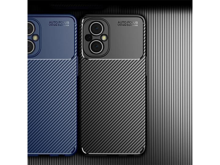 Productafbeelding Screenguard Oppo Reno8 Lite 5G Romp Carbon Design TPU Hoesje (Oppo Reno 8 Lite)