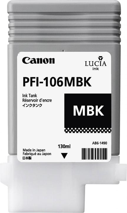 Actual product image Canon Pfi-106mbk (MBK)