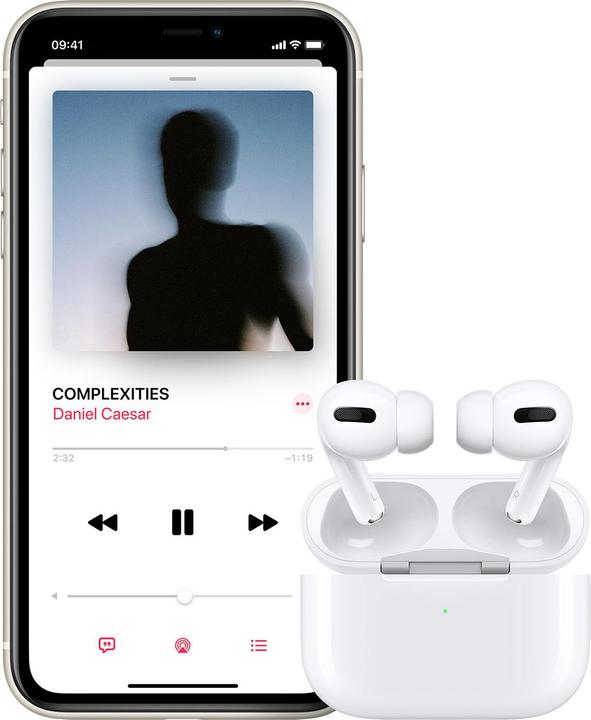 Image du produit Apple AirPods Pro (1st Gen.) (ANC, 5 h, Sans fil)