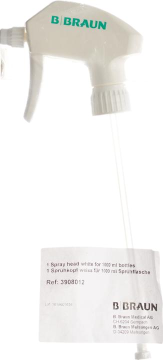 Produktbild B.Braun Sprühpistole weiss zu Sprühflasche 1000ml