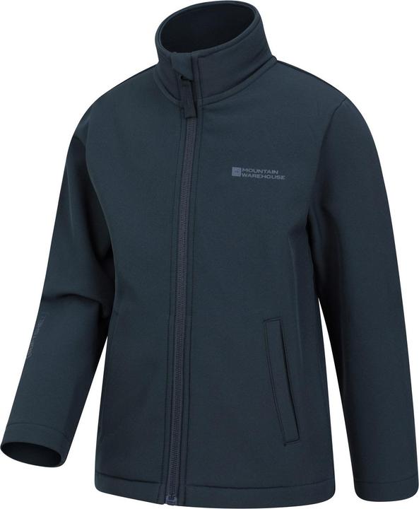 Actual product image Mountain Warehouse Childrens/Kids Grasmere Soft Shell Jacket (128)