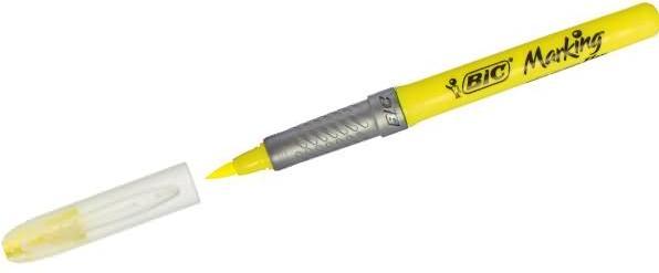 Image du produit Bic ® Surligneur Flex 1-4mm jaune (Jaune, 4.30 mm, 1 x)