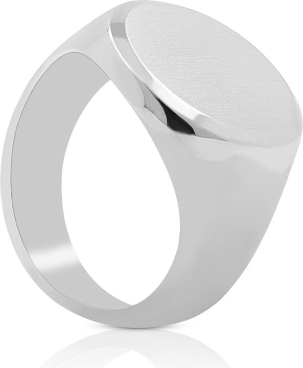 Actual product image Muau Disc ring (62, 925 Silver)