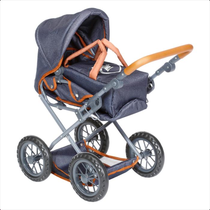 Produktbild Knorrtoys Puppenwagen Kombi Ruby Jeans Krone, 51x37x64 cm, Buggy und Puppenwagen, ab 3 Jahren