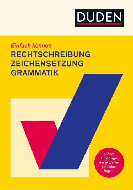Energie-Label Einfach können - Rechtschreibung, Zeichensetzung und Grammatik (Deutsch, Dudenredaktion, 2025)
