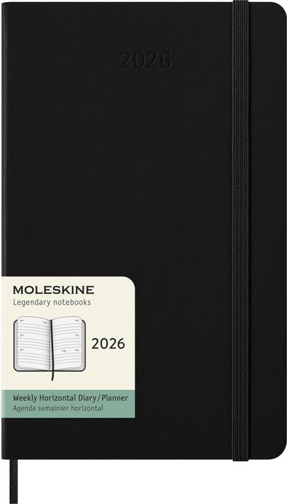 Moleskine Geschäftsagenda Hard Cover Weekly (130 x 210 mm, Englisch)