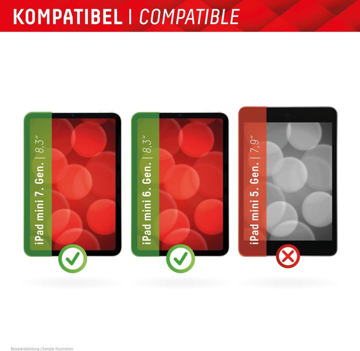 Actual product image Displex Tablet Glass, Tablet Schutzglas (1 Piece, iPad mini 2021 (6th Gen), iPad mini 2024 (7th gen))