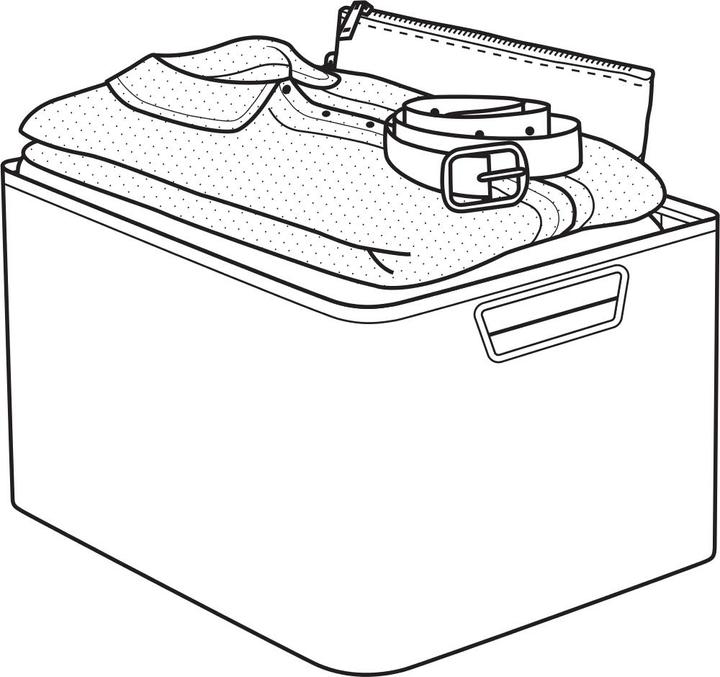 Produktbild Curver 3 STYLE S Aufbewahrungsboxen creme 29,1 x 19,8 x 14,2 cm (29 x 20 x 14 cm, 3 l)