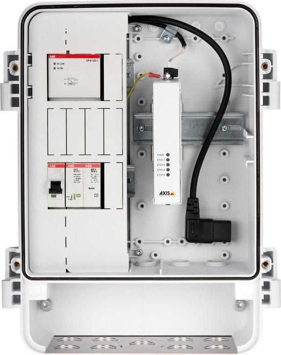 Axis T98A18-VE Media Converter Cabinet A - Medienkonverter - GigE - 10Base-T, 100Base (Montage-Kit)