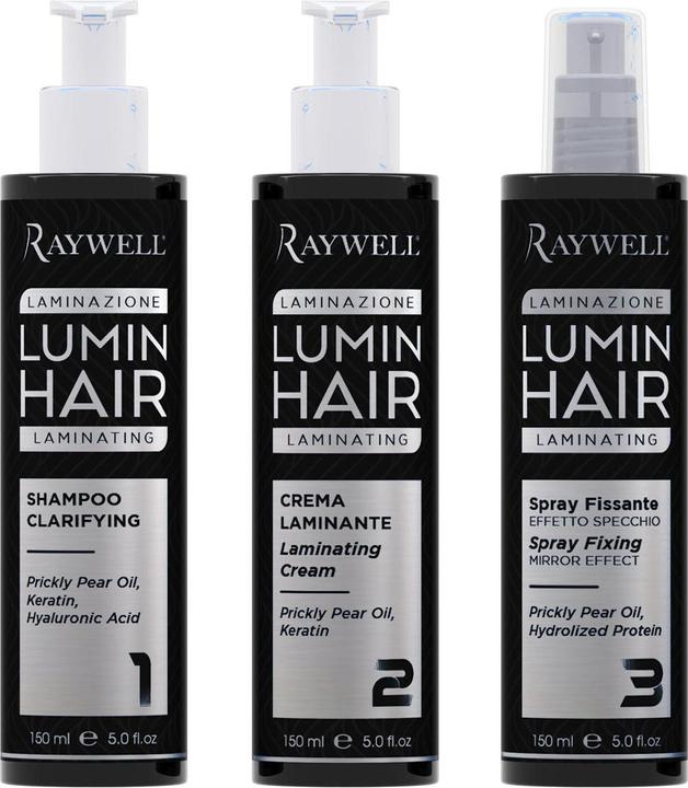 Image du produit Raywell Kit de lamination des cheveux Lumin