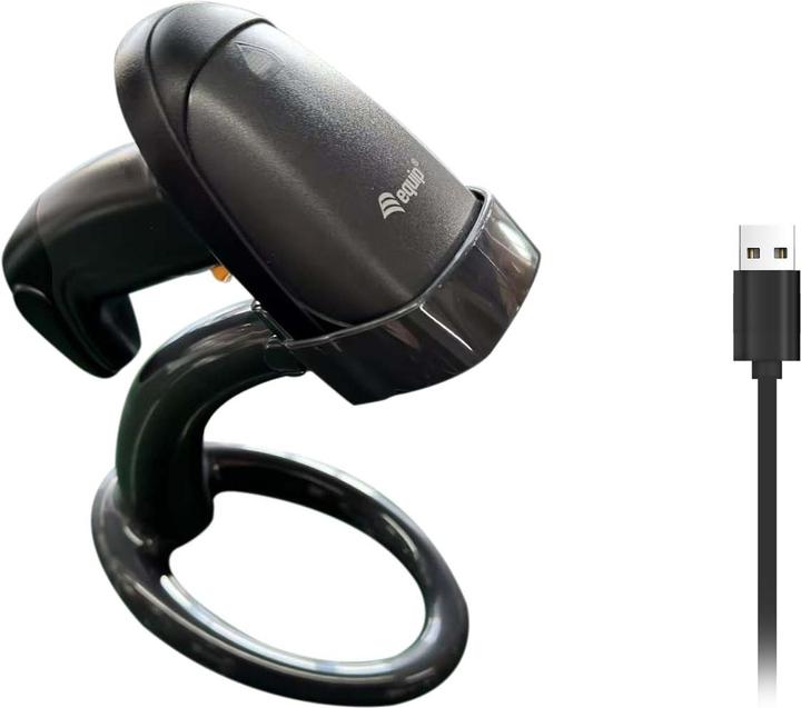 Produktbild equip Barcode Handscanner Laser Wireless USB (1D-Barcodes)