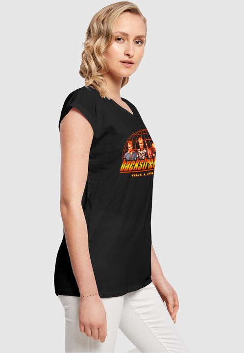 Immagine prodotto Merchcode Donna Backstreet Boys - Maglietta a spalla estesa Millenium Globe - 112147 (XXL)
