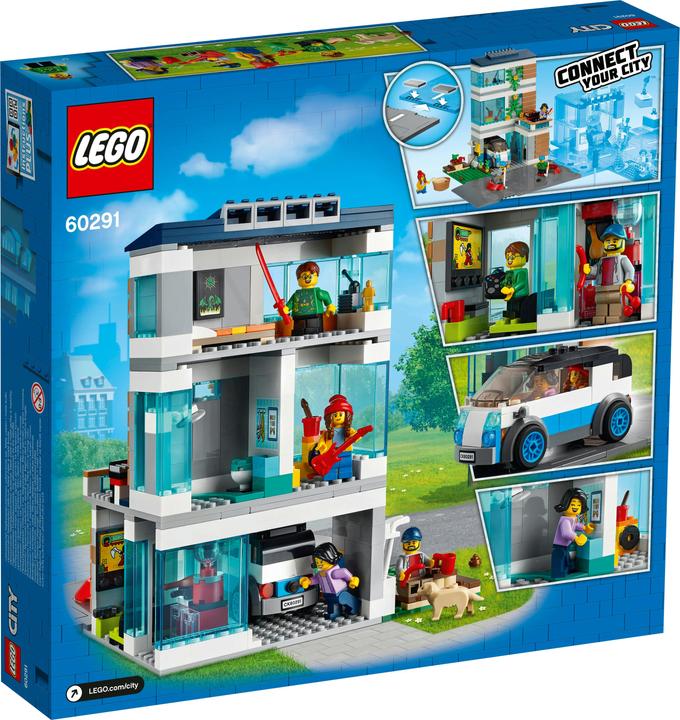 Produktbild LEGO Modernes Familienhaus (60291, LEGO City)