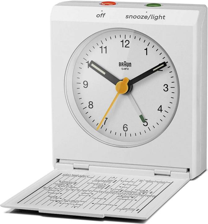 Produktbild Braun Uhren BC05W Quarz-Klappwecker